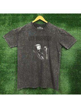 Van Morrison What's It Gonna Take? Rock Mineral Wash T-Shirt Size Extra Large